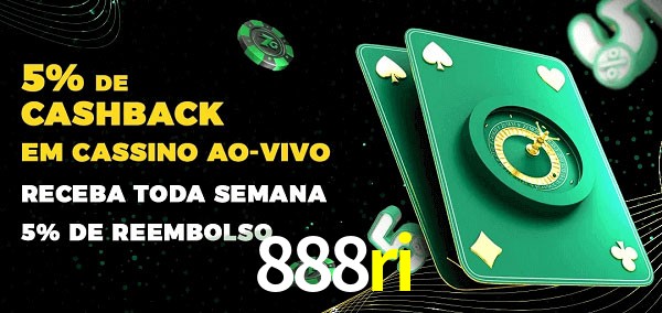 Promoções do cassino ao Vivo 888ri